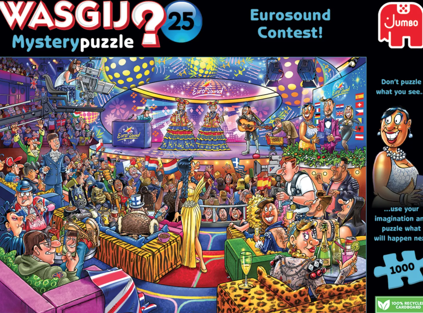 Jumbo Wasgij Mystery 25 -The Eurosound Contest - 1000 pièces