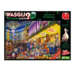 Jumbo Wasgij Noël 20 - Spirits of Christmas - 2 puzzles de 1000 pièces