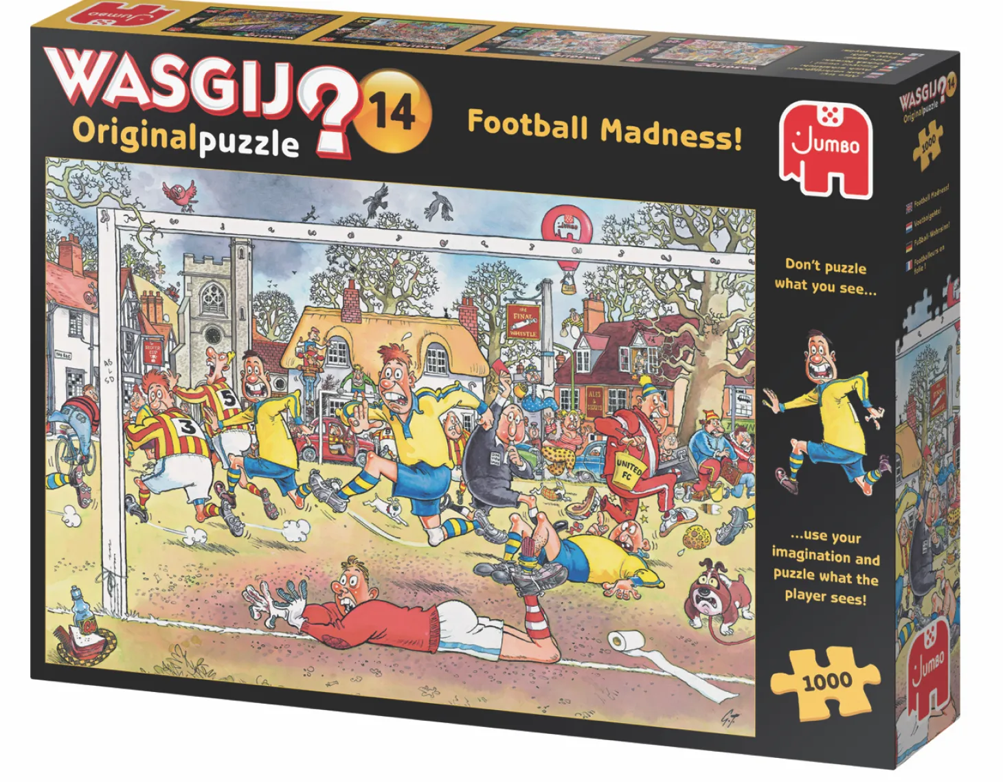 Jumbo Wasgij Original 14 - Football Madness! - 1000 pièces