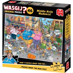 Jumbo Wasgij Original 46 - Middle Aisle Madness! - 1000 pièces