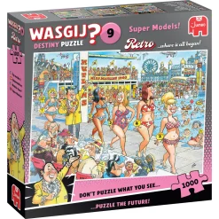 Jumbo Wasgij Retro Destiny 9 - Super Models! - 1000 pièces