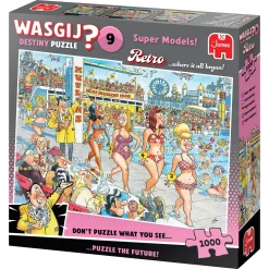 Jumbo Wasgij Retro Destiny 9 - Super Models! - 1000 pièces