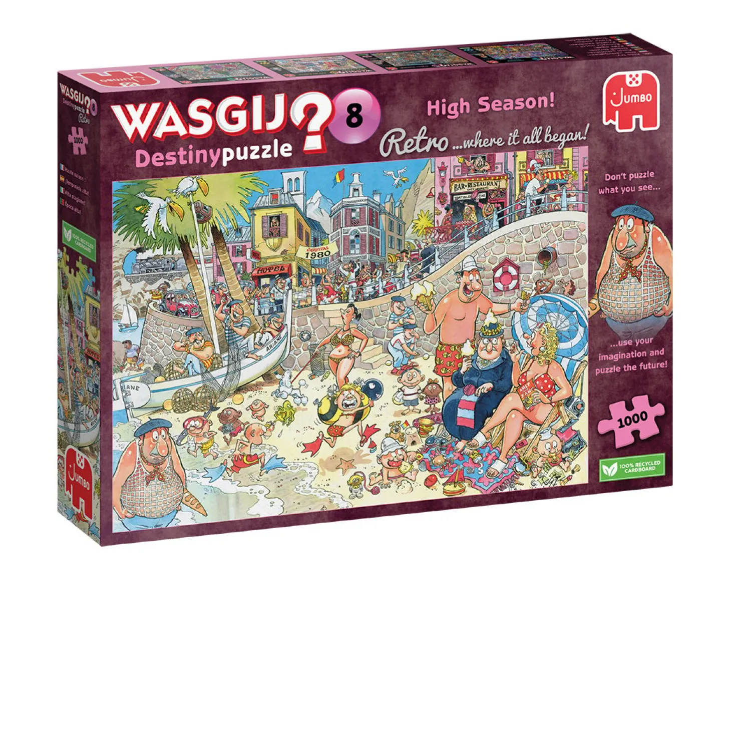 Jumbo Wasgij Retro Destiny 8 - High Season! - 1000 pièces
