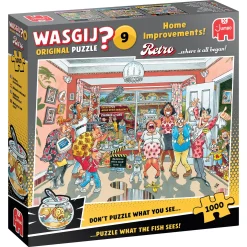 Jumbo Wasgij Retro Original 9 - Home Improvements! - 1000 pièces