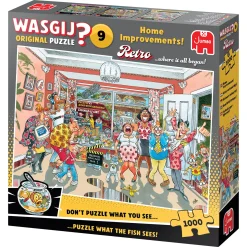 Jumbo Wasgij Retro Original 9 - Home Improvements! - 1000 pièces