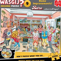 Jumbo Wasgij Retro Original 9 - Home Improvements! - 1000 pièces
