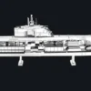 Metal Earth U-boat type XXI - puzzle 3D