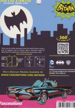 Metal Earth Batman Classic TV Batmobile - puzzle 3D