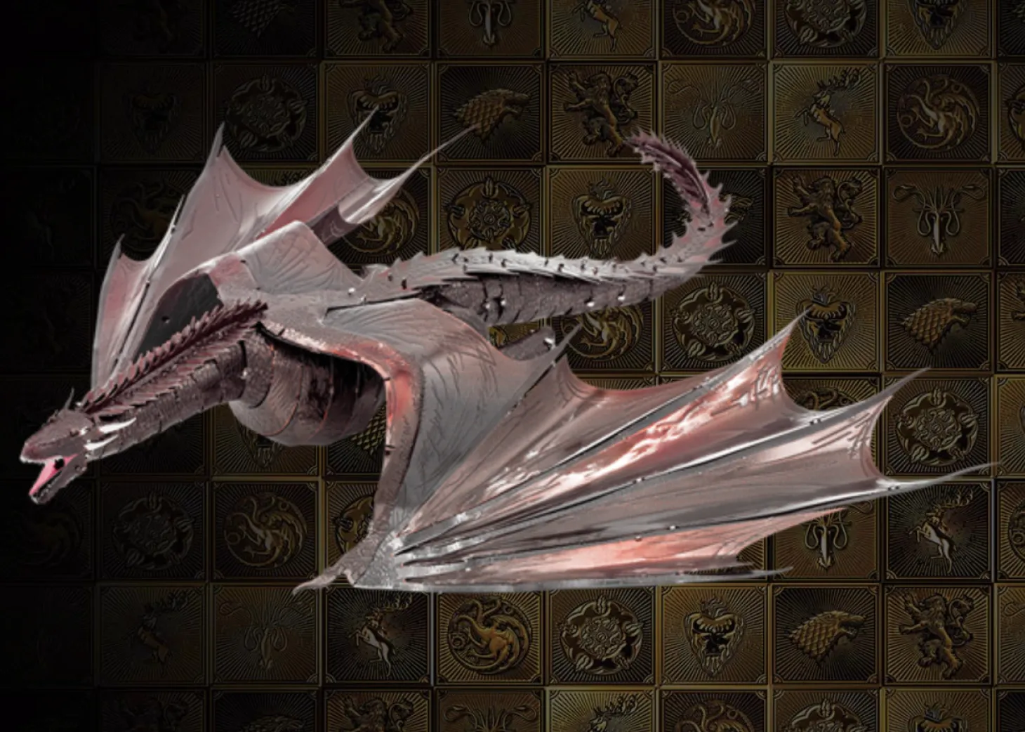 Metal Earth Drogon - GOT - Iconx puzzle 3D
