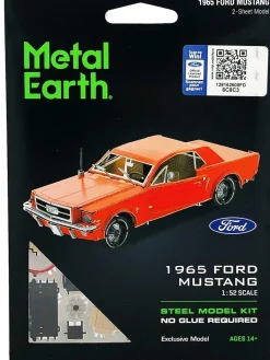 Metal Earth Ford Mustang 1965 Coupé Rouge - puzzle 3D