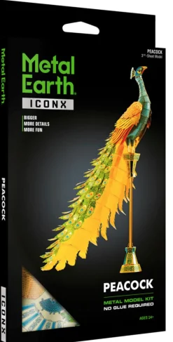 Metal Earth Le Paon - Iconx puzzle 3D