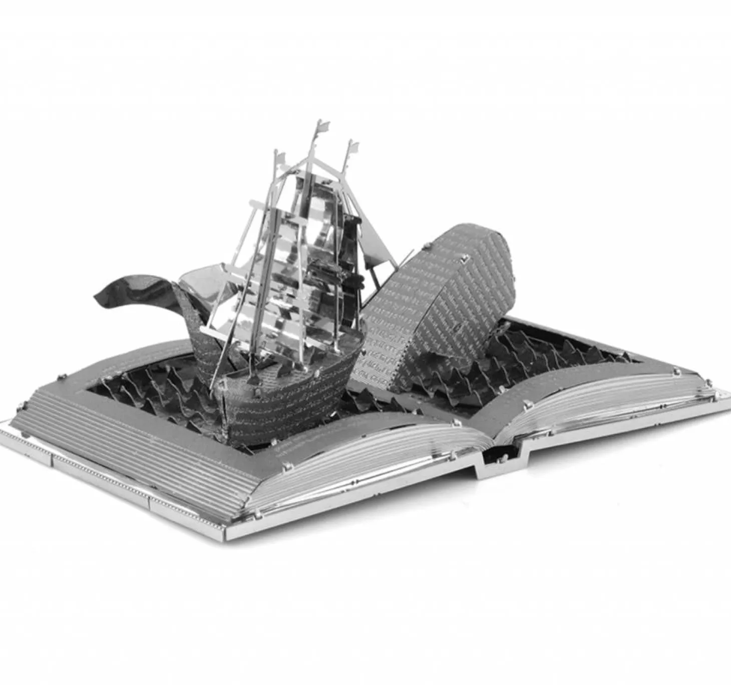 Metal Earth Moby Dick livre sculpture - puzzle 3D
