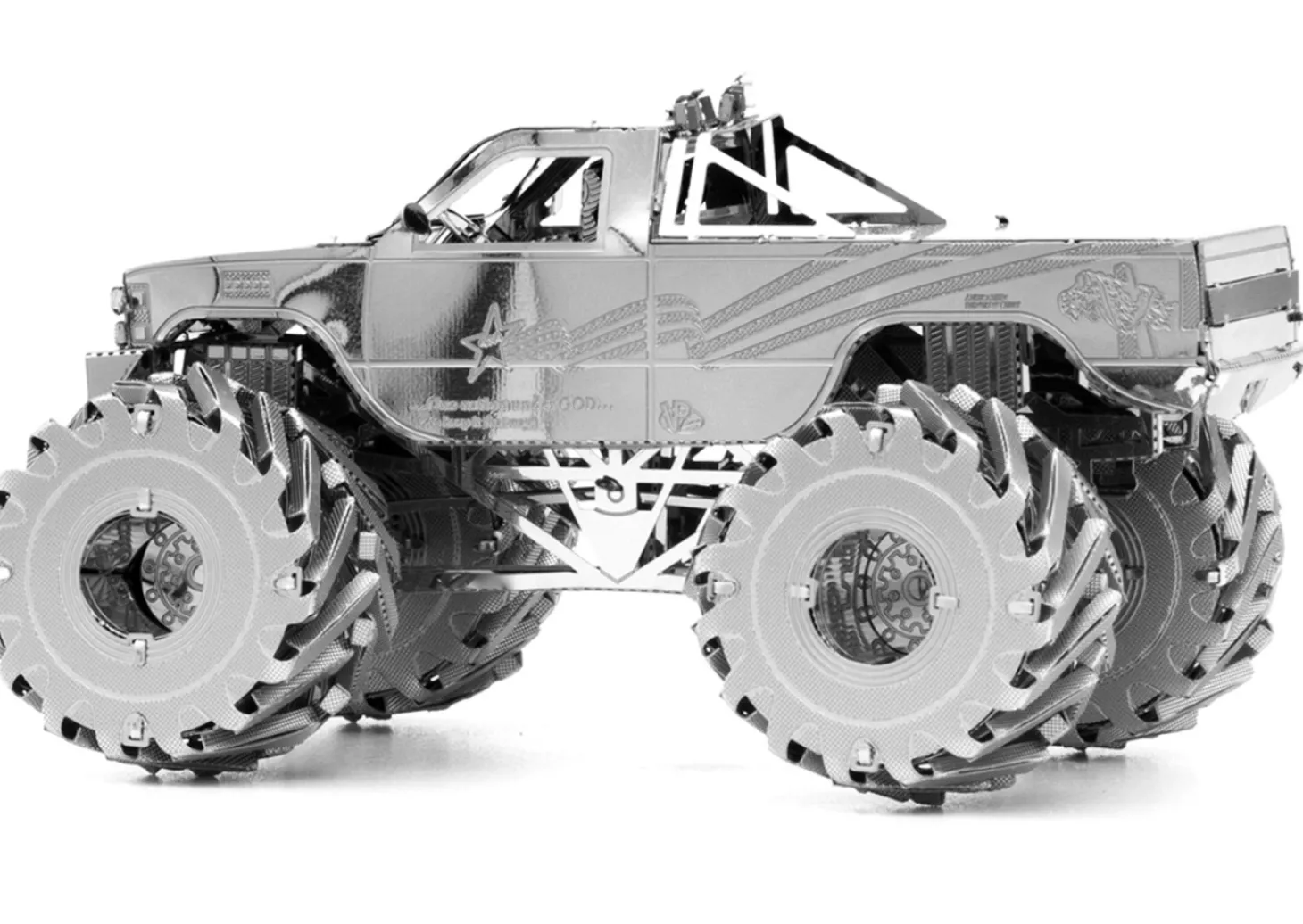 Metal Earth Monster Truck - puzzle 3D