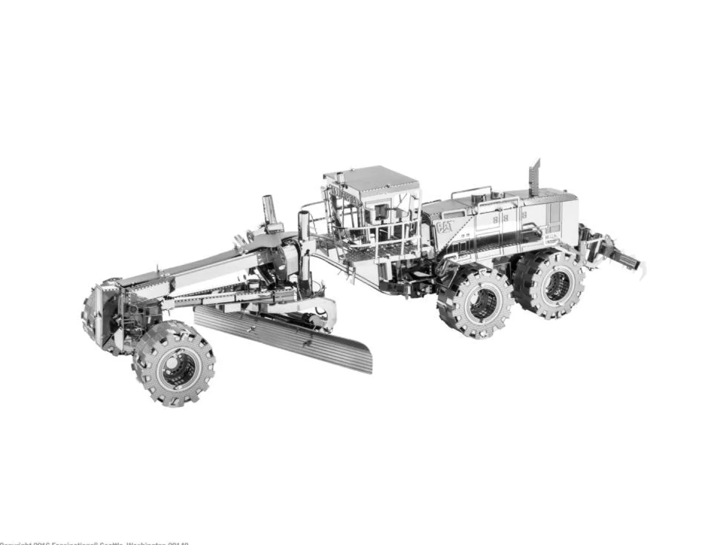 Metal Earth Motor Grader CAT - puzzle 3D