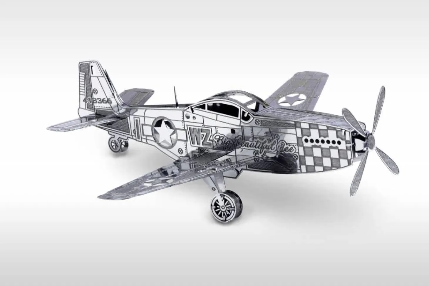Metal Earth P-51 Mustang - puzzle 3D