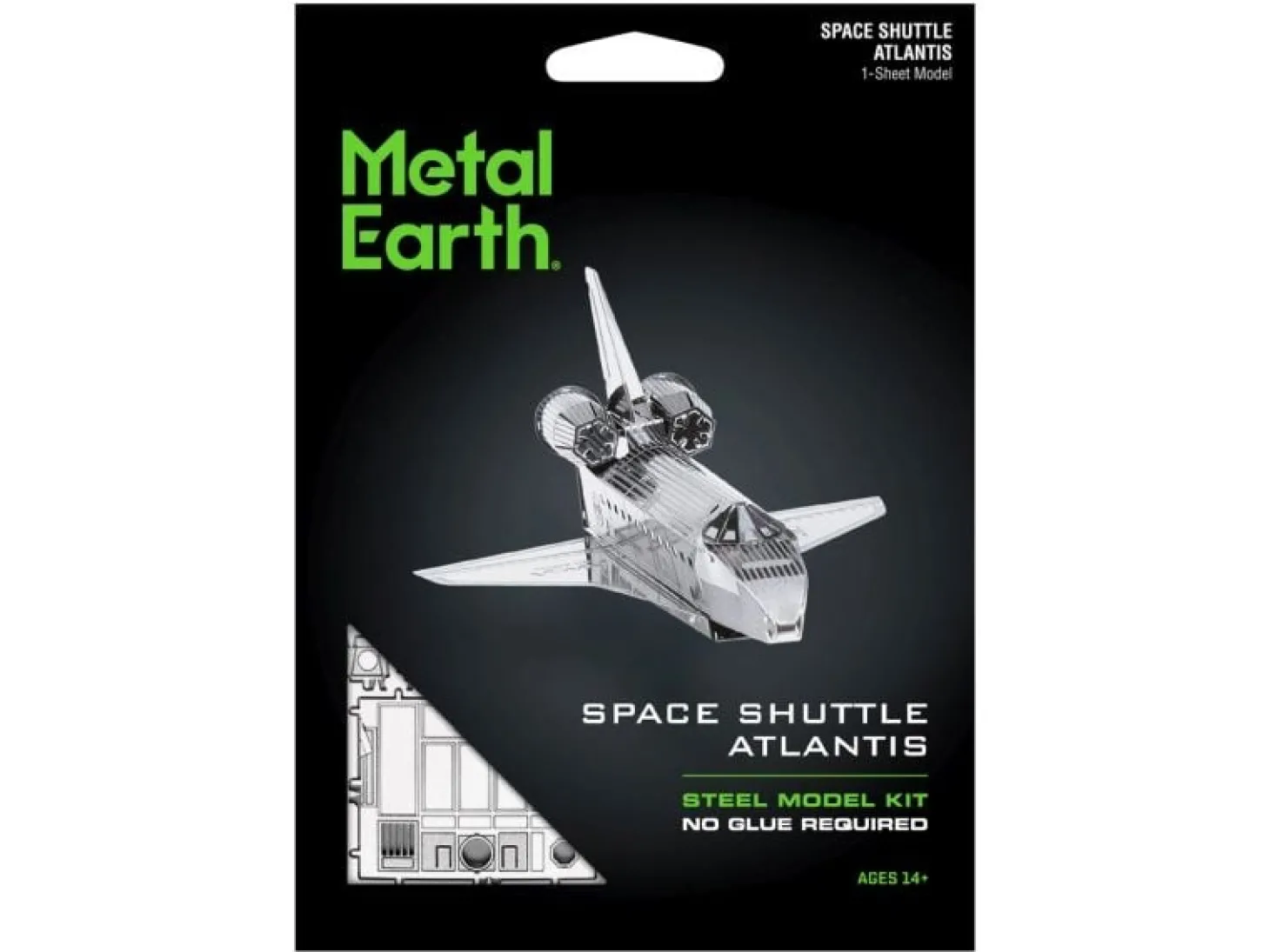Metal Earth Space Shuttle Atlantis - puzzle 3D