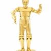 Metal Earth Star Wars C-3PO GOLD - puzzle 3D en Or