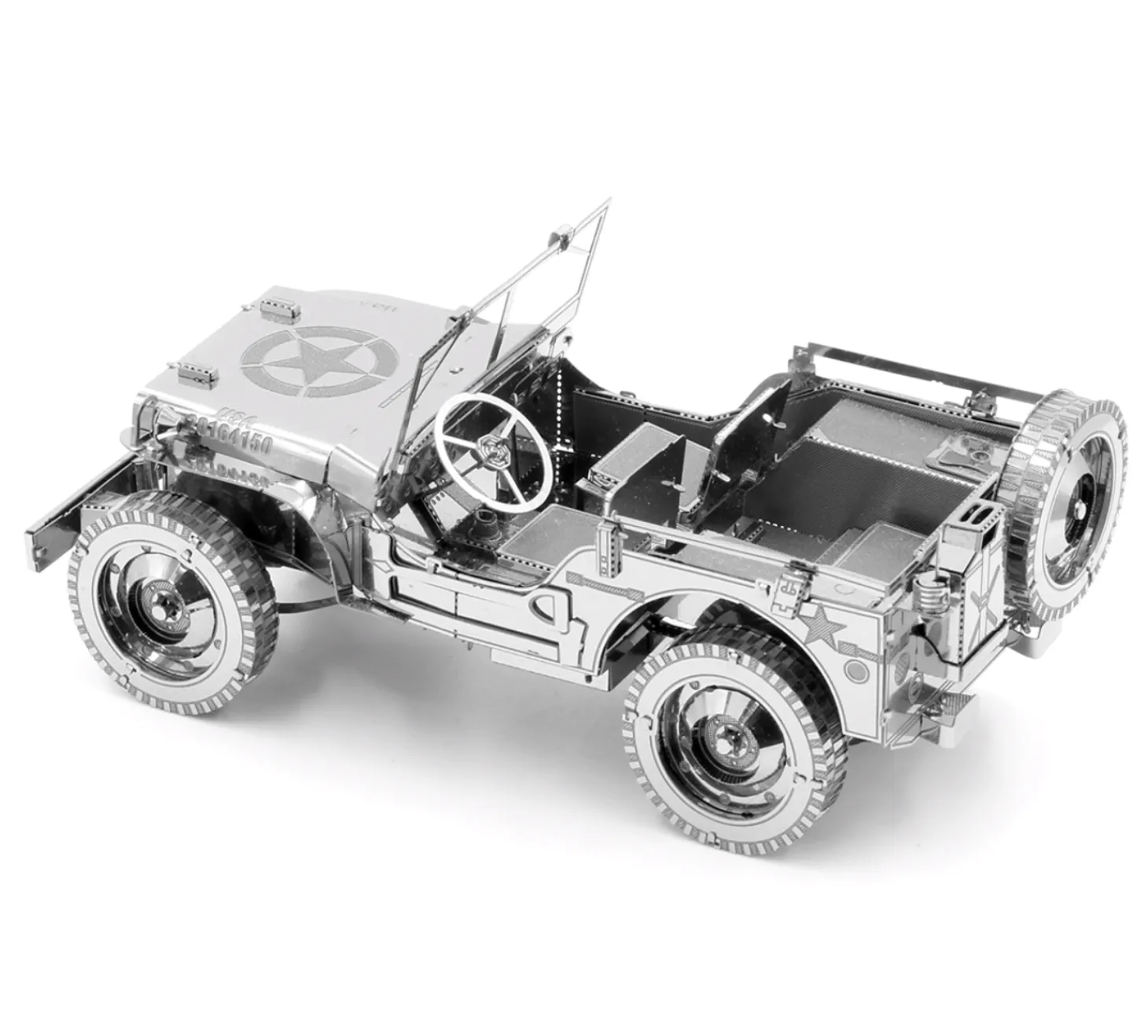Metal Earth Willy's Overland Jeep - Iconx puzzle 3D