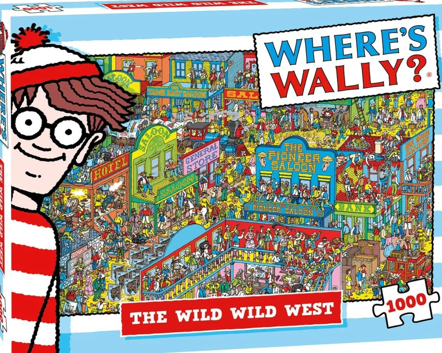 Plenty Gifts Où est Wally - Le Far West - puzzle de recherche de 1000 pièces