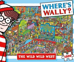 Plenty Gifts Où est Wally - Le Far West - puzzle de recherche de 1000 pièces
