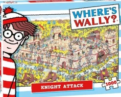 Plenty Gifts Où est Wally - Attaque des chevaliers - puzzle de recherche de 1000 pièces
