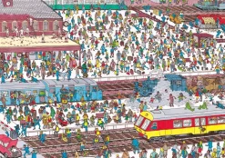 Plenty Gifts Où est Wally - La gare - puzzle de recherche de 1000 pièces