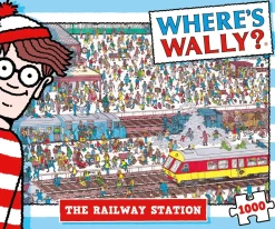 Plenty Gifts Où est Wally - La gare - puzzle de recherche de 1000 pièces