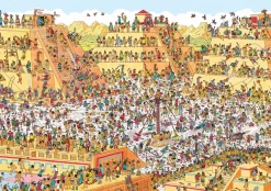 Plenty Gifts Où est Wally - Les Aztèques - puzzle de recherche de 1000 pièces