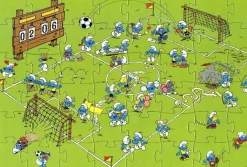 Puzzle Schtroumpf - Football déco 48 pièces