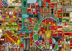 Ravensburger Alphabet Impressionnant "F&G" - Colin Thompson - 1000 pièces de puzzle