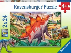 Ravensburger Animaux sauvages préhistoriques - 2 puzzles de 24 pièces