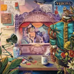 Ravensburger Art&Soul - Romeo & Juliette - puzzle carré de 750 pièces