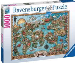Ravensburger Atlantide secrète - puzzle de 1000 pièces