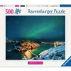 Ravensburger Aurores boréales à Bergsfjord - puzzle de 500 pièces