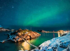 Ravensburger Aurores boréales à Bergsfjord - puzzle de 500 pièces
