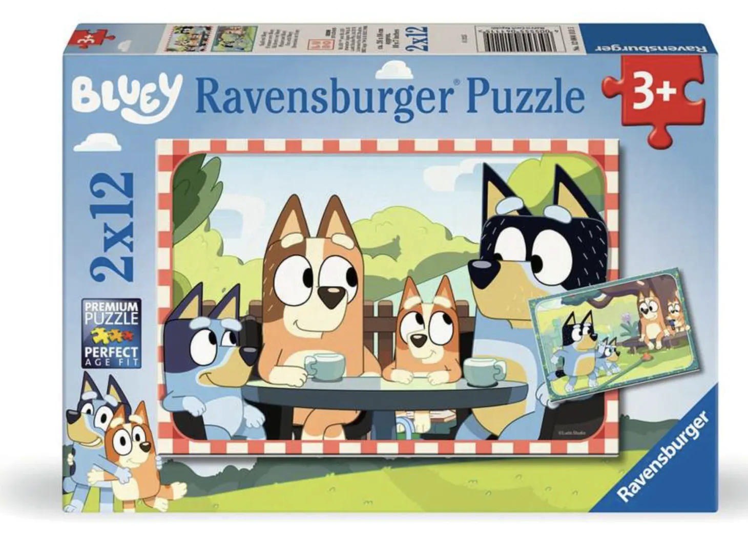 Ravensburger Bluey - 2 x 12 pièces