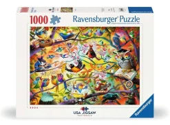 Ravensburger Busy Birdies - Dean Macadam - puzzle de 1000 pièces