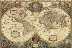 Ravensburger Carte antique du monde - 5000 pièces