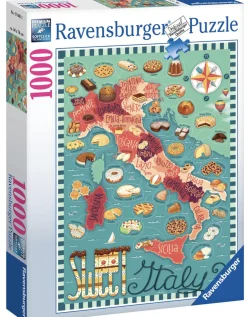 Ravensburger Carte d'Italie - Douceurs - 1000 pièces