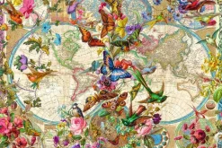 Ravensburger Carte mondiale des papillons - puzzle de 3000 pièces