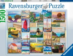 Ravensburger Collage côtier - puzzle de 1500 pièces
