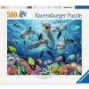 Ravensburger Dauphins sur le récif de corail - puzzle de 500 pièces