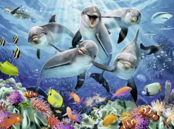 Ravensburger Dauphins sur le récif de corail - puzzle de 500 pièces