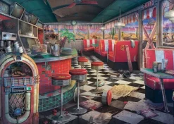 Ravensburger Diner en déclin - puzzle de 1000 pièces