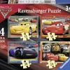Ravensburger Disney Cars - 12+16 +20 +24 pièces