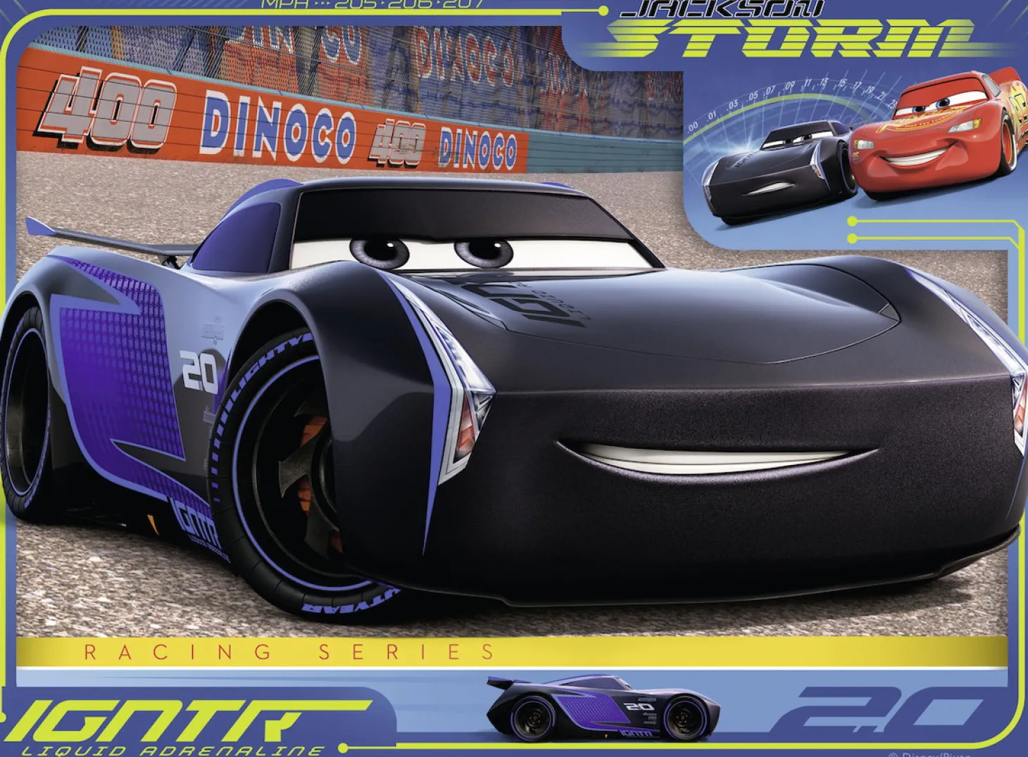Ravensburger Disney Cars - 12+16 +20 +24 pièces