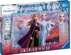 Ravensburger Disney Frozen - Glitter - puzzle de 100 pièces