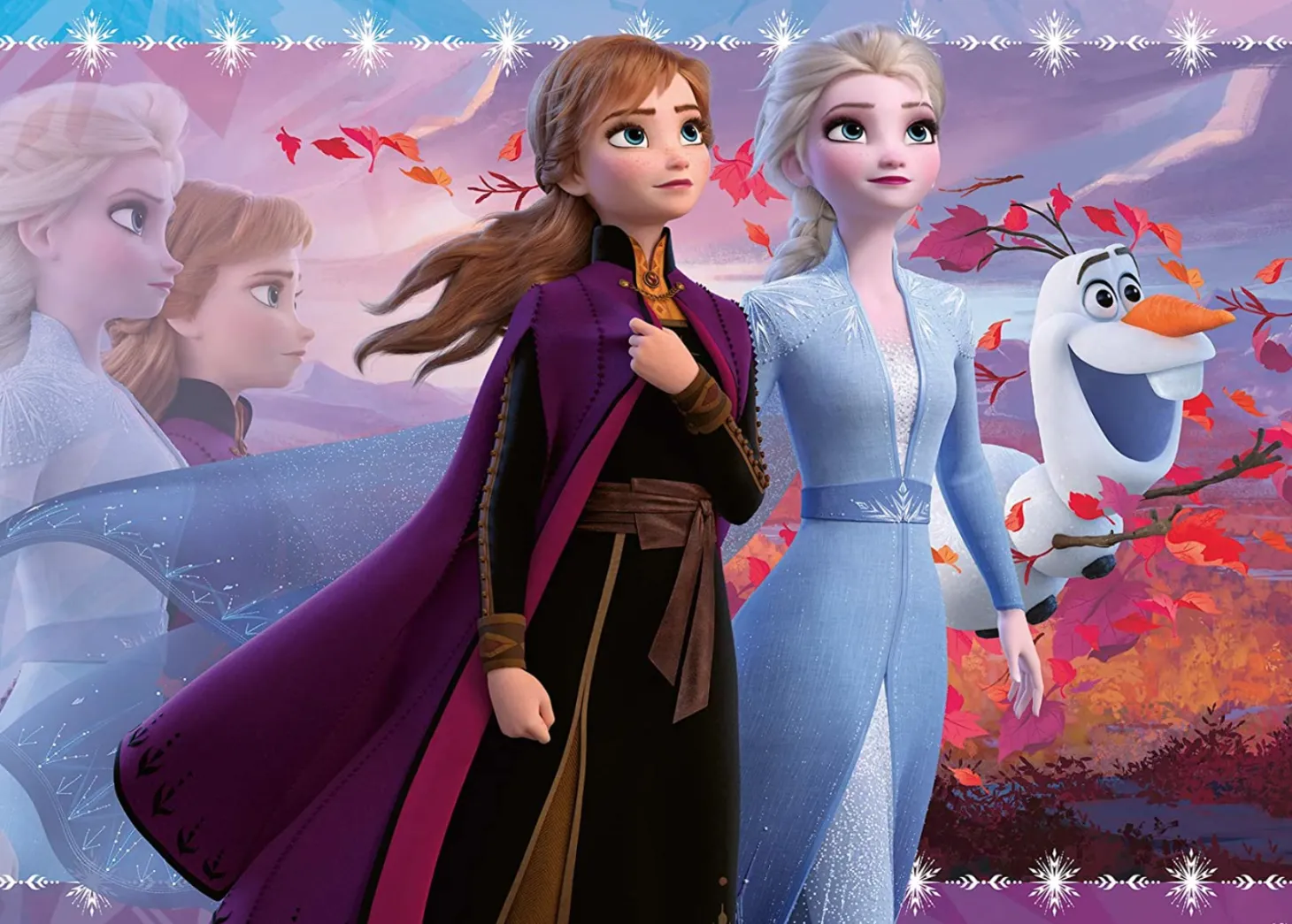 Ravensburger Disney Frozen - Glitter - puzzle de 100 pièces