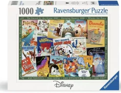 Ravensburger Disney Vintage Posters - 1000 pièces - Offre exclusive