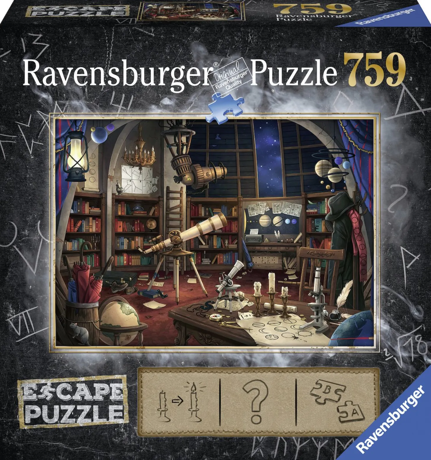 Ravensburger Escape Puzzle 1: Observatoire astronomique - 759 pièces